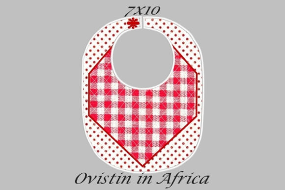A Designer's Review of the Red Gingham Adorable Baby Bib