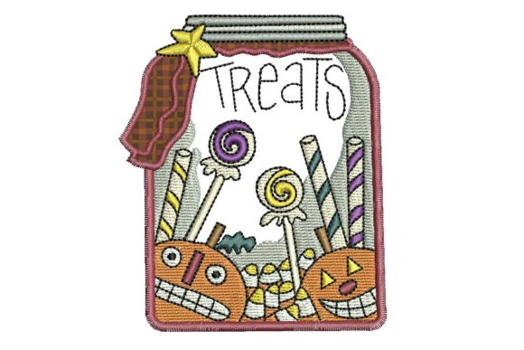 A Designer's Review: Testing the Halloween Treats Jar Embroidery