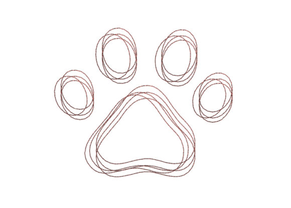 A Designer's Review: The Dog Paw Scribble Stitch
