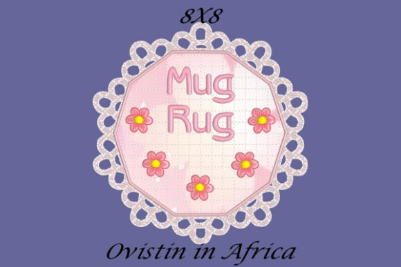 A Designer's Review: The Enchanting FSL Mug Rug Embroidery File