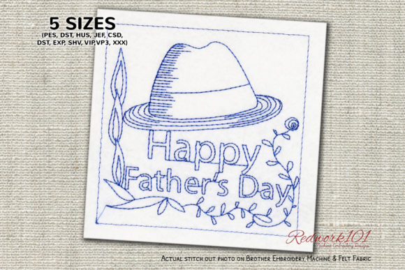 A Professional Review of the Fathers Day Hat Embroidery Design