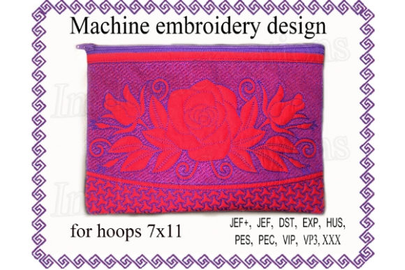 Cosmetic Zippered Bag: A Designer's In-The-Hoop Review