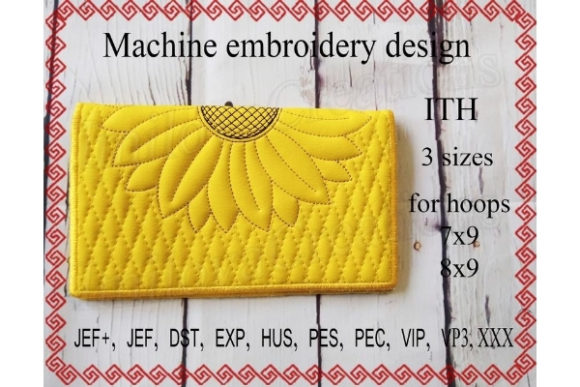 Embroidery Designer's Review: Sun Flower Cover