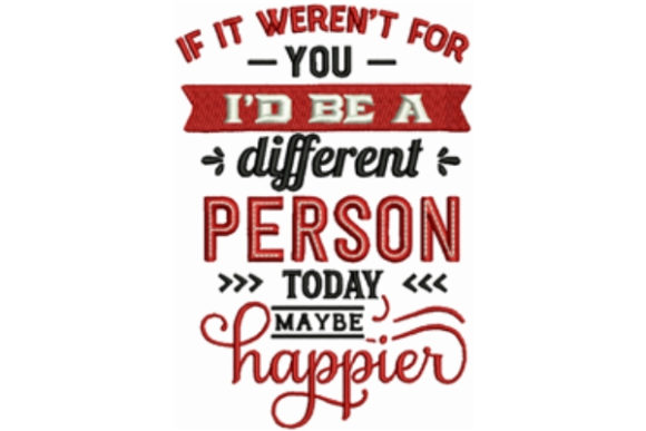 Embroidery Designer's Review: Valentine Funny Quote