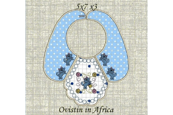 Evaluating the Blue Baby Bib Embroidery Design