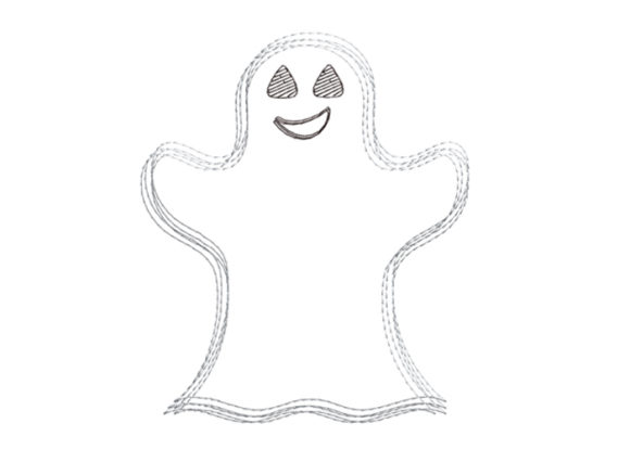 Ghost Scribble Stitch: A Halloween Embroidery Designer's Review