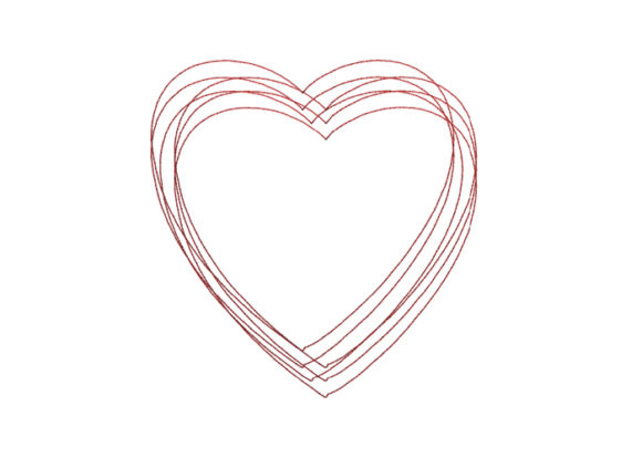 Heart Scribble Stitch: A Boutique Sweatshirt Design Review