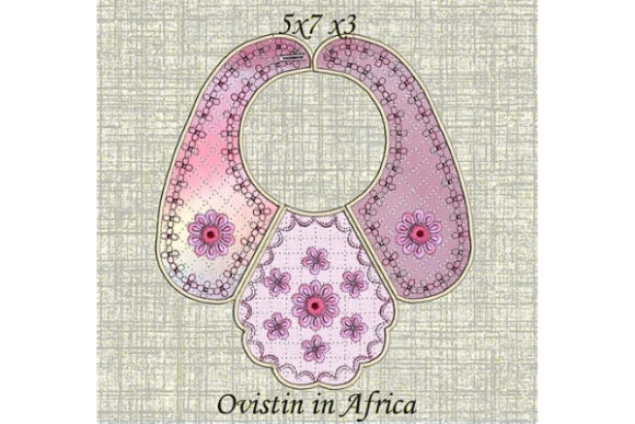 Pink Floral Baby Bib Embroidery Review for Holiday Projects